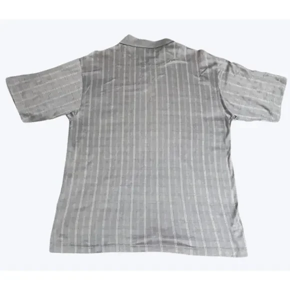 Monterey Club Tour 18 Men's Large Blue and Gold Polo Golf Shirt - Picture 2 of 5